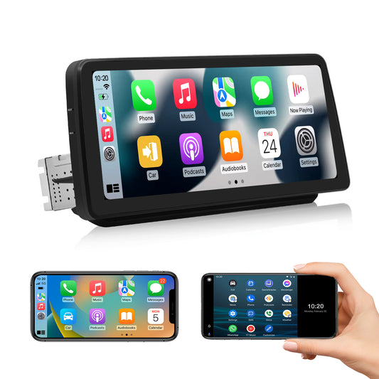 Roadanvi X12 12.3" Android Car Stereo for Toyota RAV4 2019 2020 2021 2022 Wireless Apple Carplay Andorid Auto Car Radio Bluetooth Head Unit QLED Touch Screen 1920x720 GPS Navigation